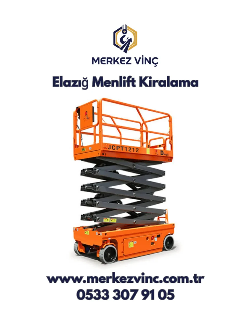 Elazığ Menlift Kiralama